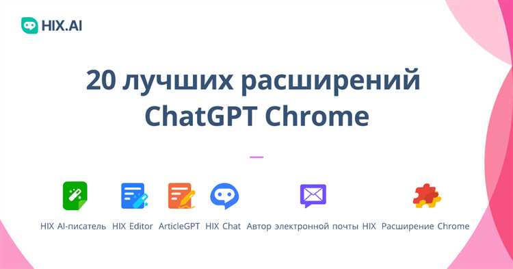 10 лучших плагинов ChatGPT для Google Chrome - улучшите свой браузер прямо сейчас!