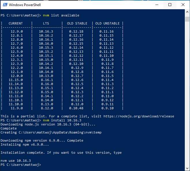 Как настроить среду разработки Node.js в Windows 10: пошаговая инструкция