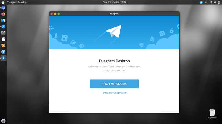 Официальный сайт Telegram