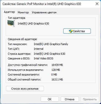 Как узнать, сколько VRAM используется в Windows 11?