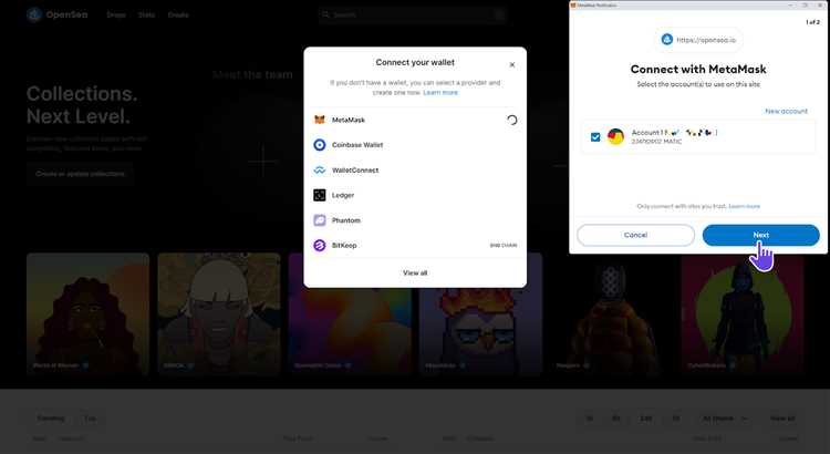 Подключение MetaMask к OpenSea: пошаговая инструкция